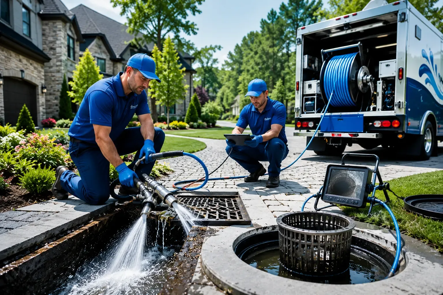Local outdoor drain cleaning professionals in Honor, MI