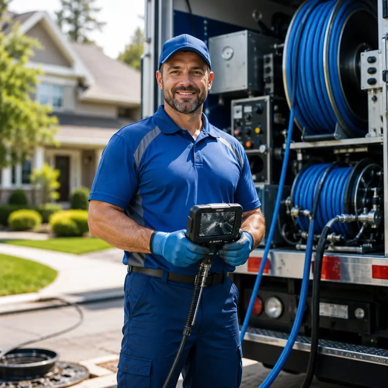 Local outdoor drain cleaning specialists in Honor, MI